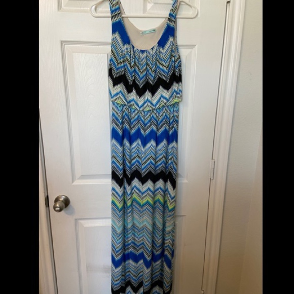 Maurices Chevron Maxi Dress